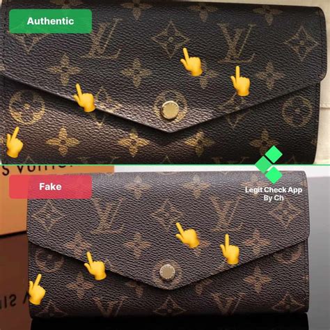 how to know if lv wallet is real|how to check for louis vuitton wallet.